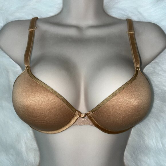 CHANTELLE MODERN INVISIBLE FOAM PLUNGE BRA SZ 32C - Picture 1 of 2
